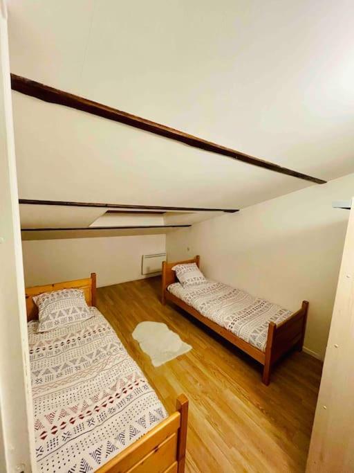 Superbe Duplex Cosy Apartment Reims Luaran gambar