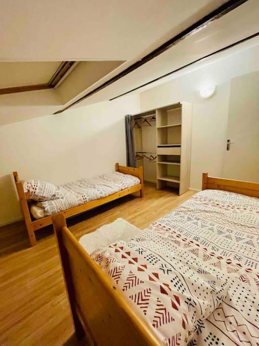 Superbe Duplex Cosy Apartment Reims Luaran gambar